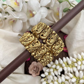 Vriksham Vintage Golden Peacock Design Bangles-Screw Type Bangles-G19914